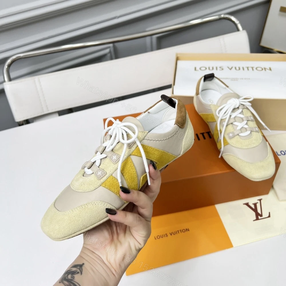 View 2 of Louis Vuitton Lv Sneakerina Light Beige 1AHNEU
