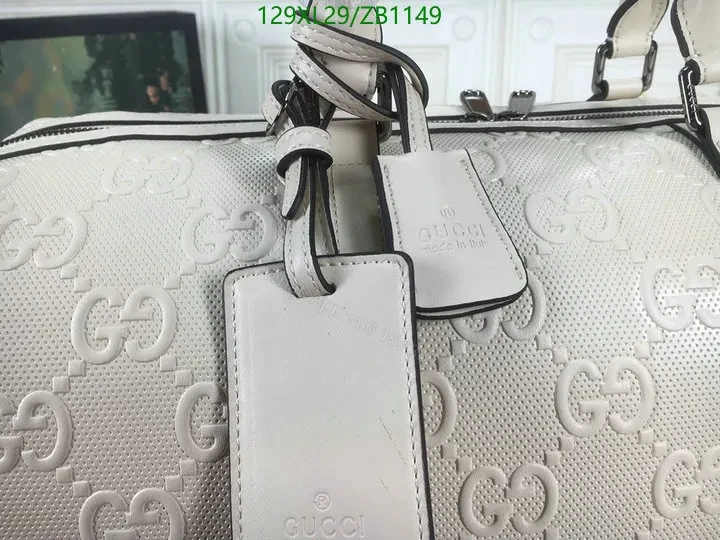 View 20 of Gucci Large Black Canvas Bag Knockoff Embossed with GG Logo VC73DZ