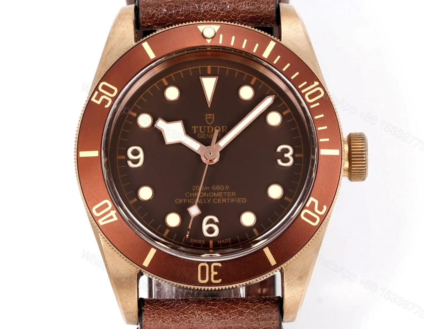 View 2 of Tudor Heritage Black Bay Bronze Brown Dial / Leather 79250BM-0001