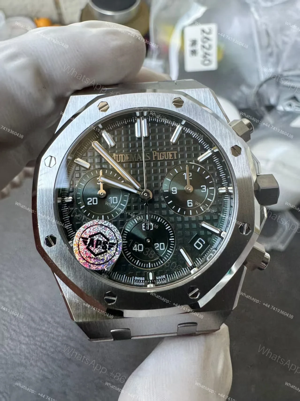 View 5 of Audemars Piguet Royal Oak Chronograph 26240 Series Selfwinding Chronograph Best Super Clone