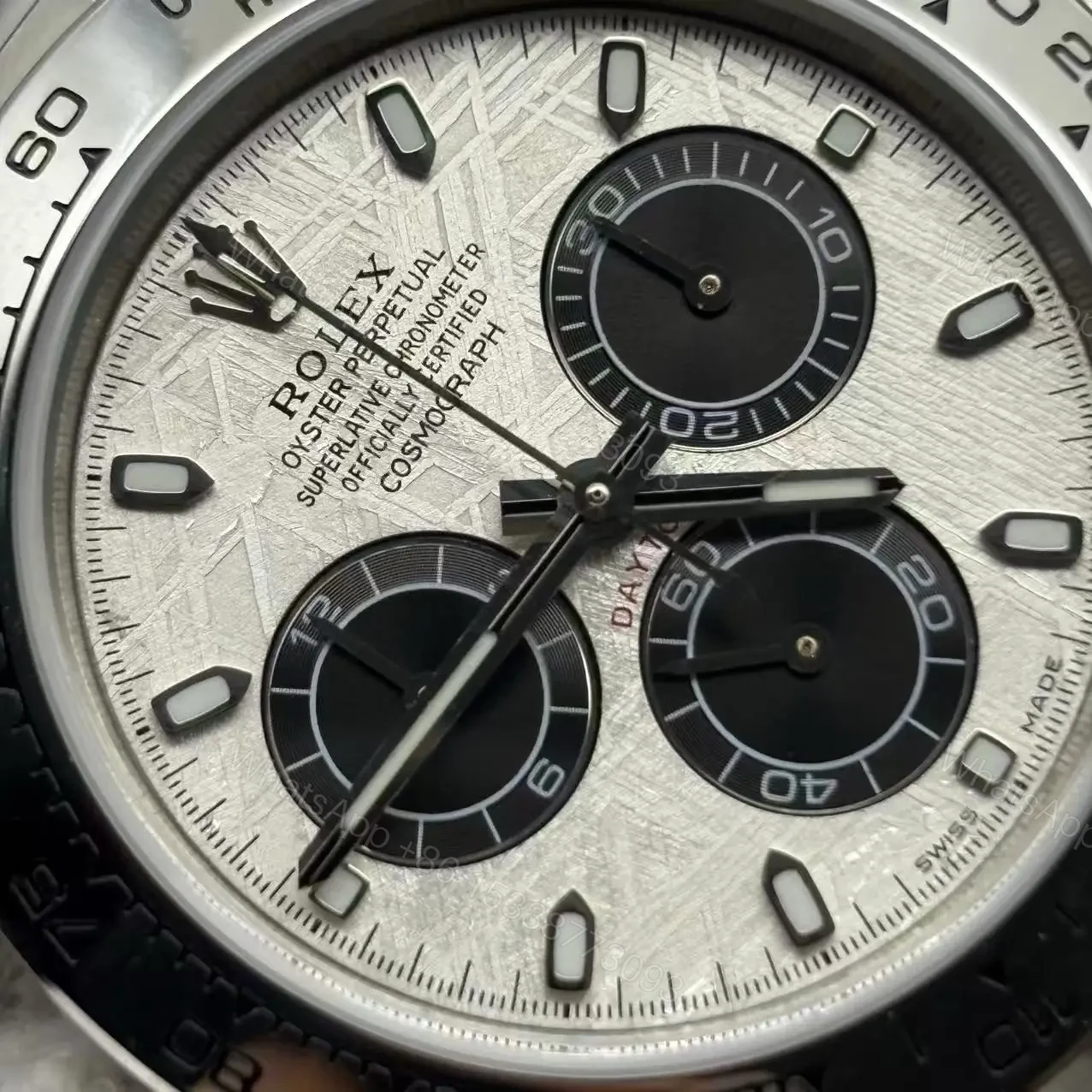 View 5 of Rolex Daytona 116519 Meteorite Watch Super Clone Replica