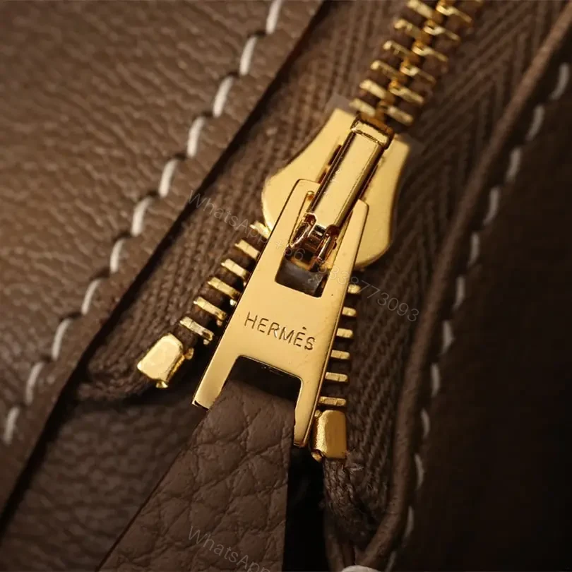 View 15 of 高仿Hermes*Birkin25大象灰金扣免檢版