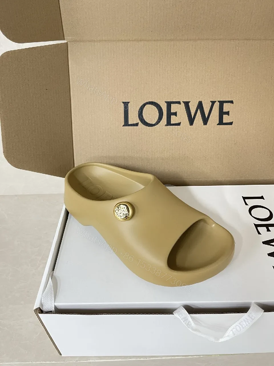 View 9 of Minimalist Signature Slip-On Sandals - Luxe Comfort
