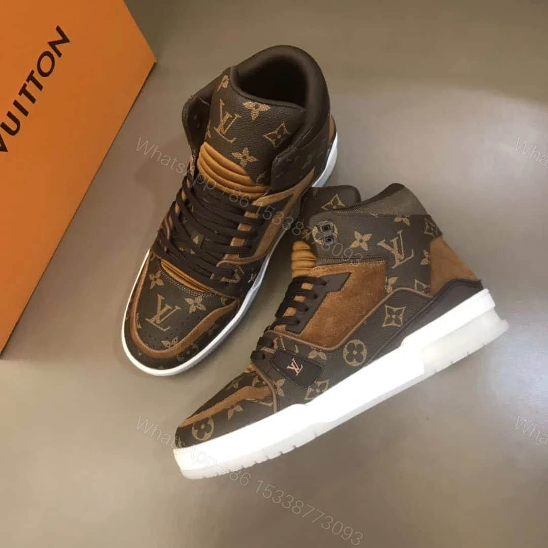 View 3 of LOUIS VUITTON HIGH TOP TRAINER SNEAKER – LV101