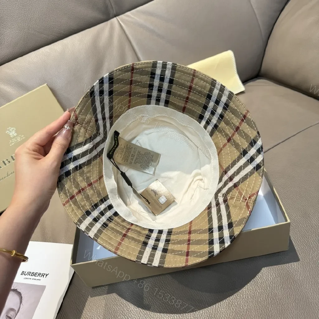 View 6 of Chic Plaid Bucket Hat - Structured, Durable, One-Size