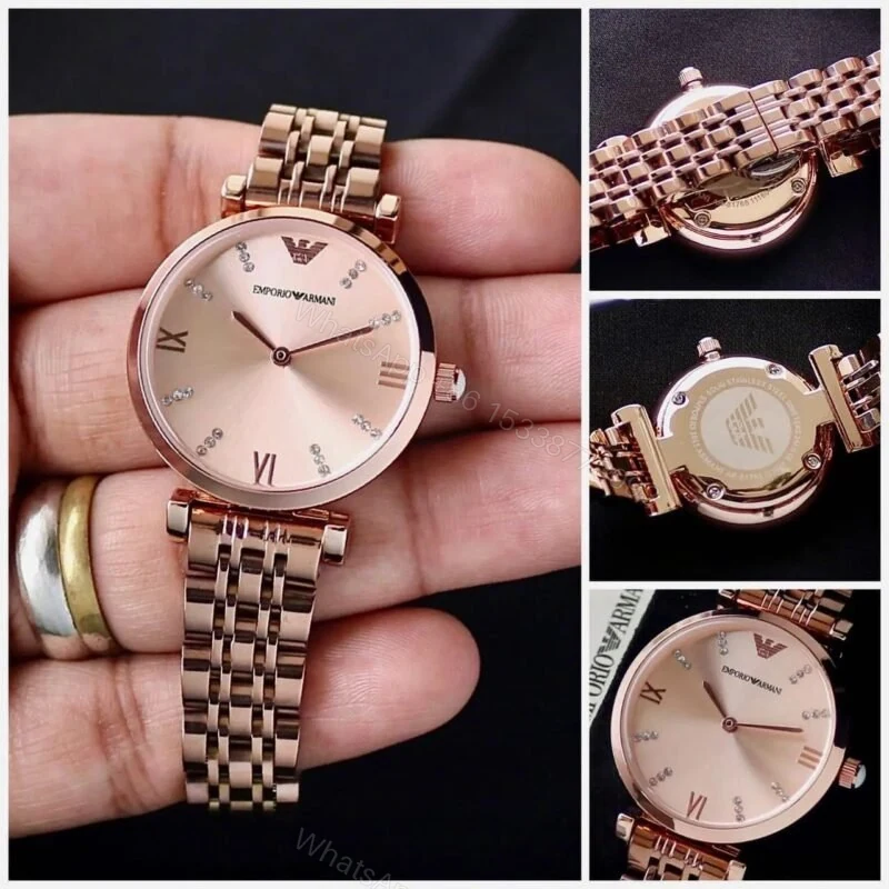 View 2 of Emporio Armani Diamond Slim 12H Analog Quartz