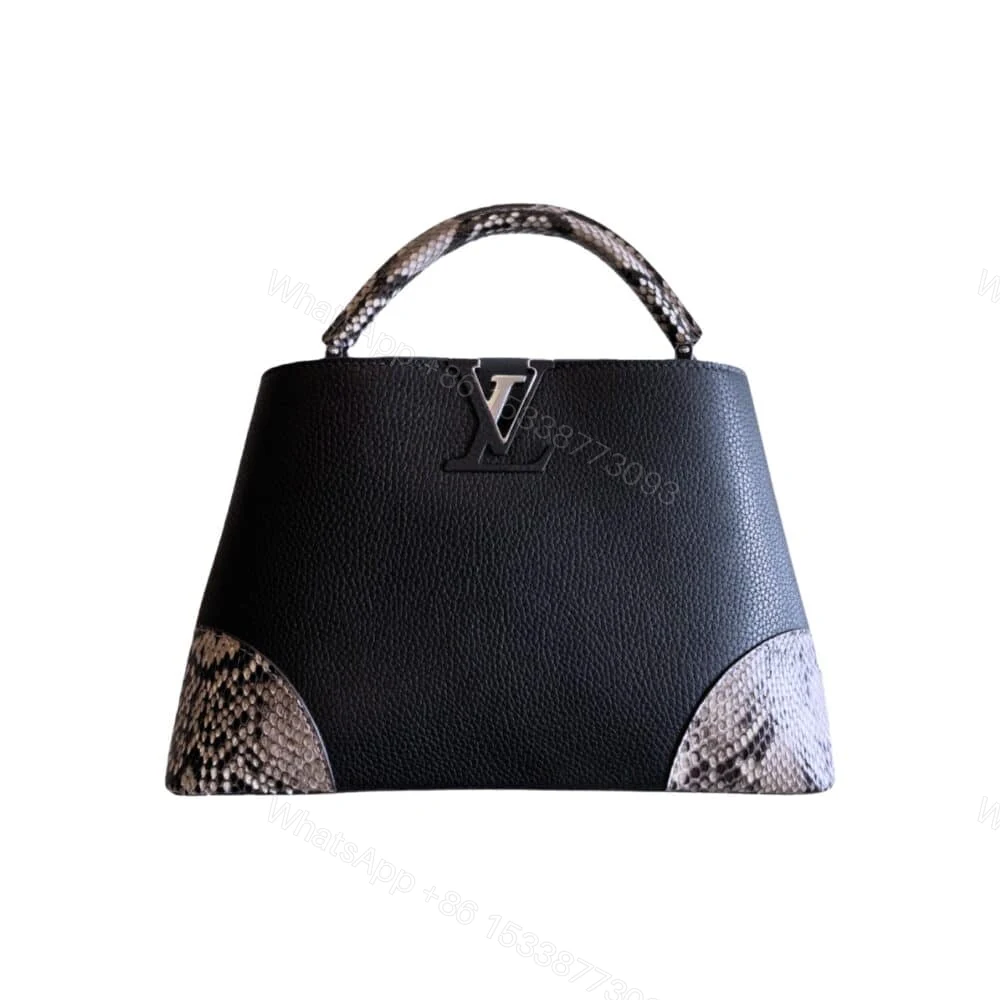 Louis Vuitton Capucines Python Handbag 27Cm — view 1