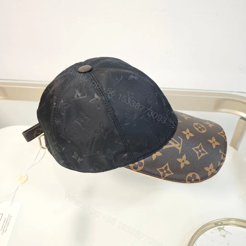 View 6 of Monogram Texture Cap: Sleek, Low-Profile Prestige Cap