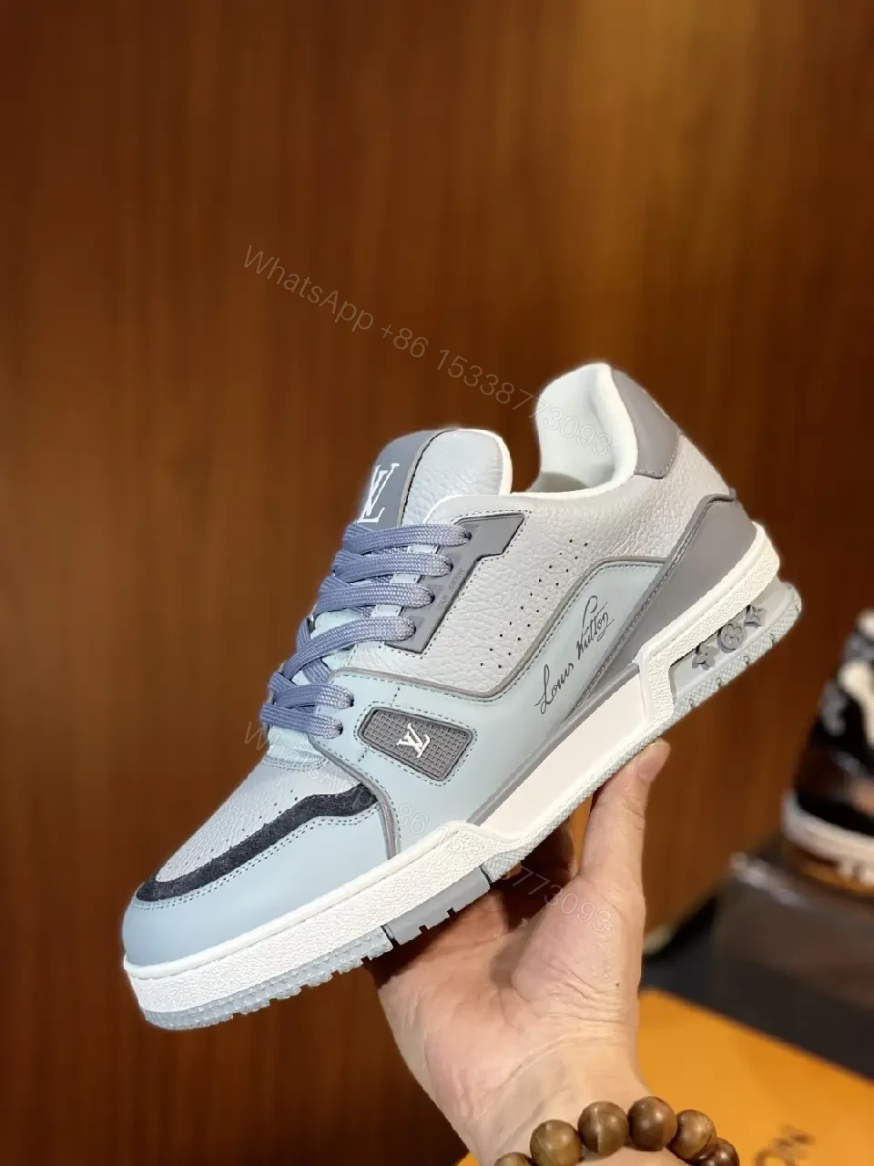 View 5 of Texture-Forward Luxury Sneakers: Modern Comfort, Signature Detailing