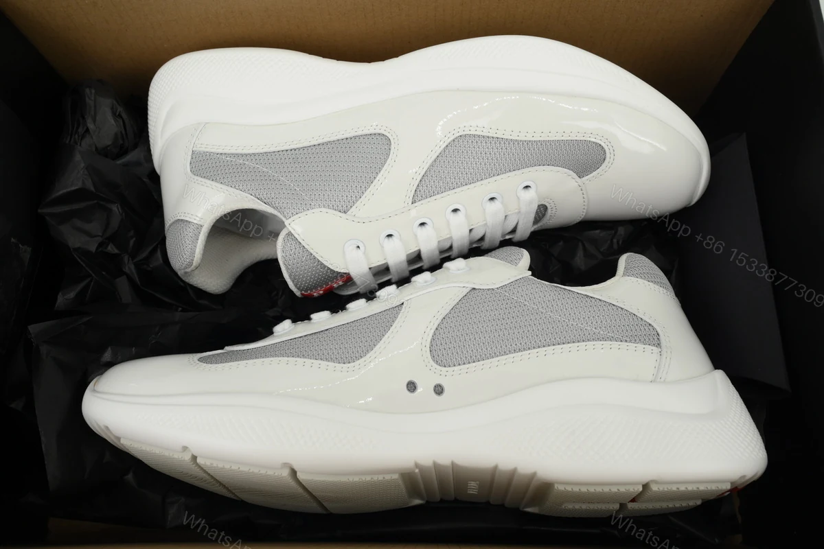 View 6 of Prada White Silver