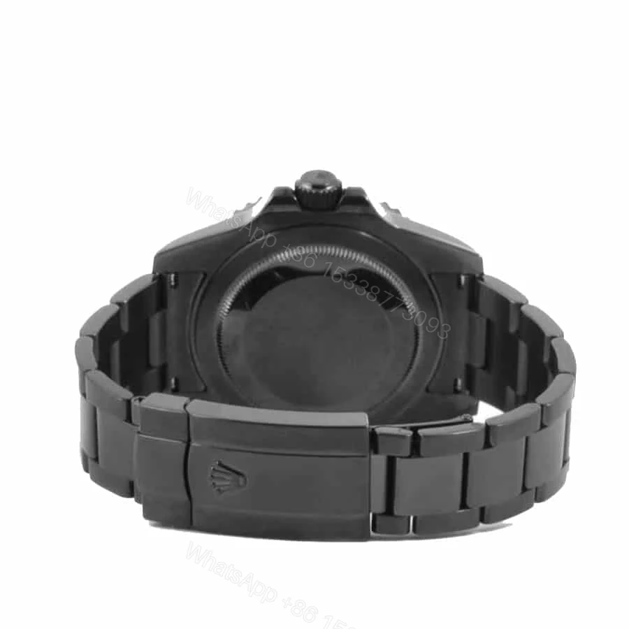View 4 of Rolex GMT-Master II 116710 Super Clone: Blaken DLC-PVD 40mm Black Dial