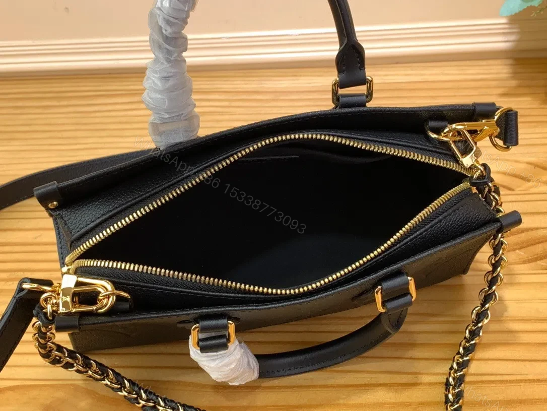 View 5 of Louis Vuitton LV On The Go Mini Replica Black Handbags 25x13x10cm