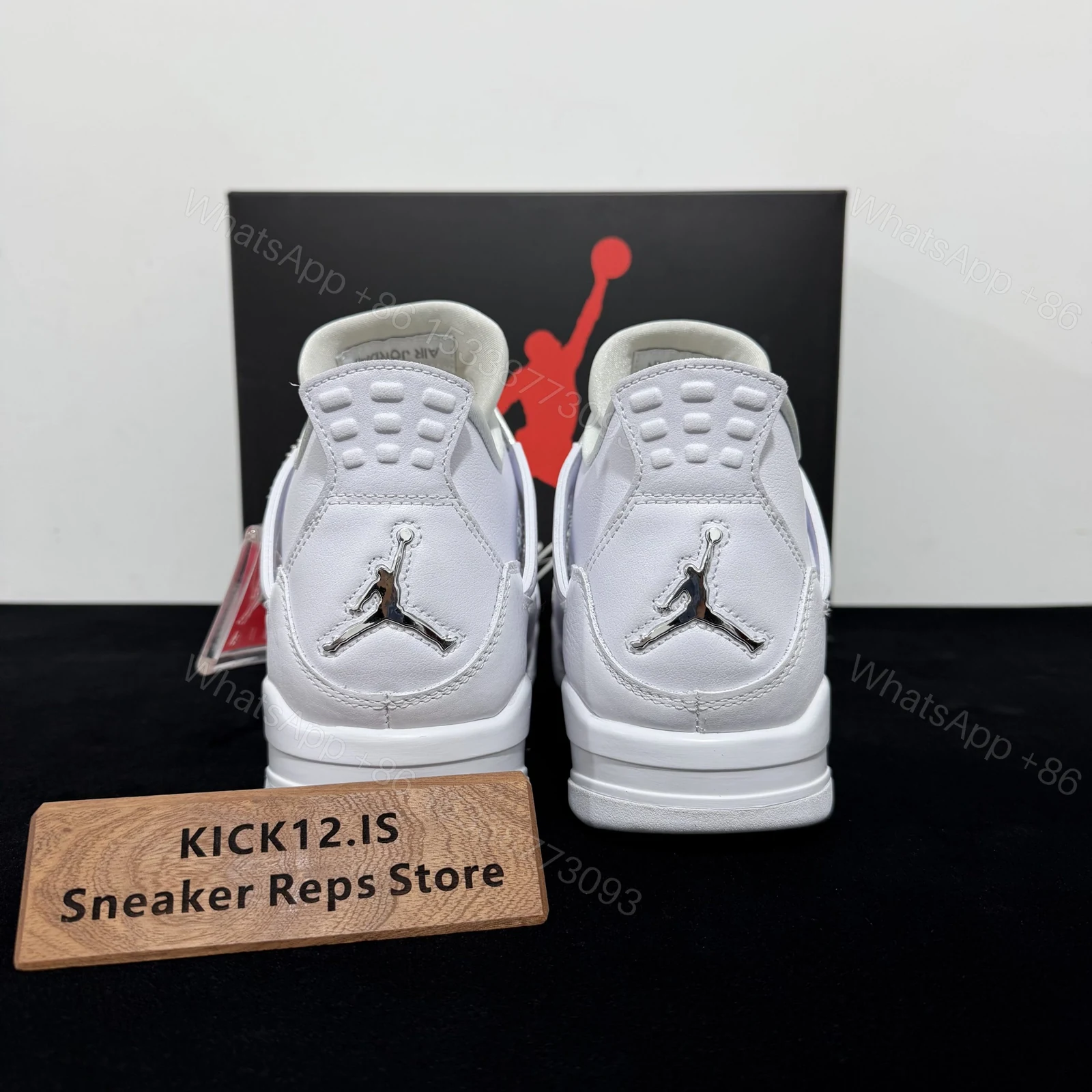View 6 of Air Jordan 4 Retro “Pure Money” Reps