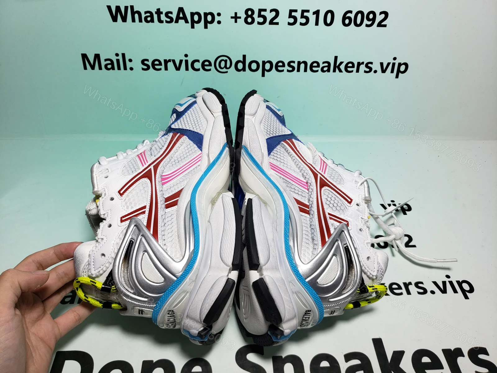 View 9 of Balenciaga Runner Multicolor Mesh and Nylon 772774W3RBW9645