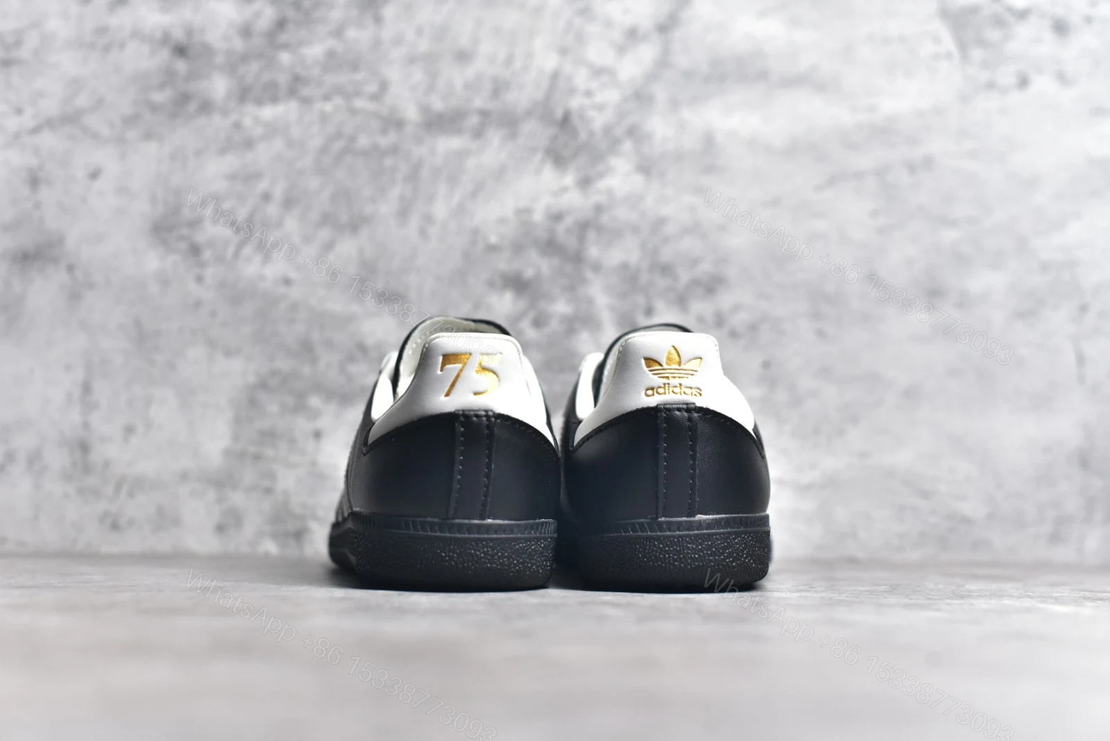 View 8 of Adidas Samba OG 75th Anniversary Pack Black