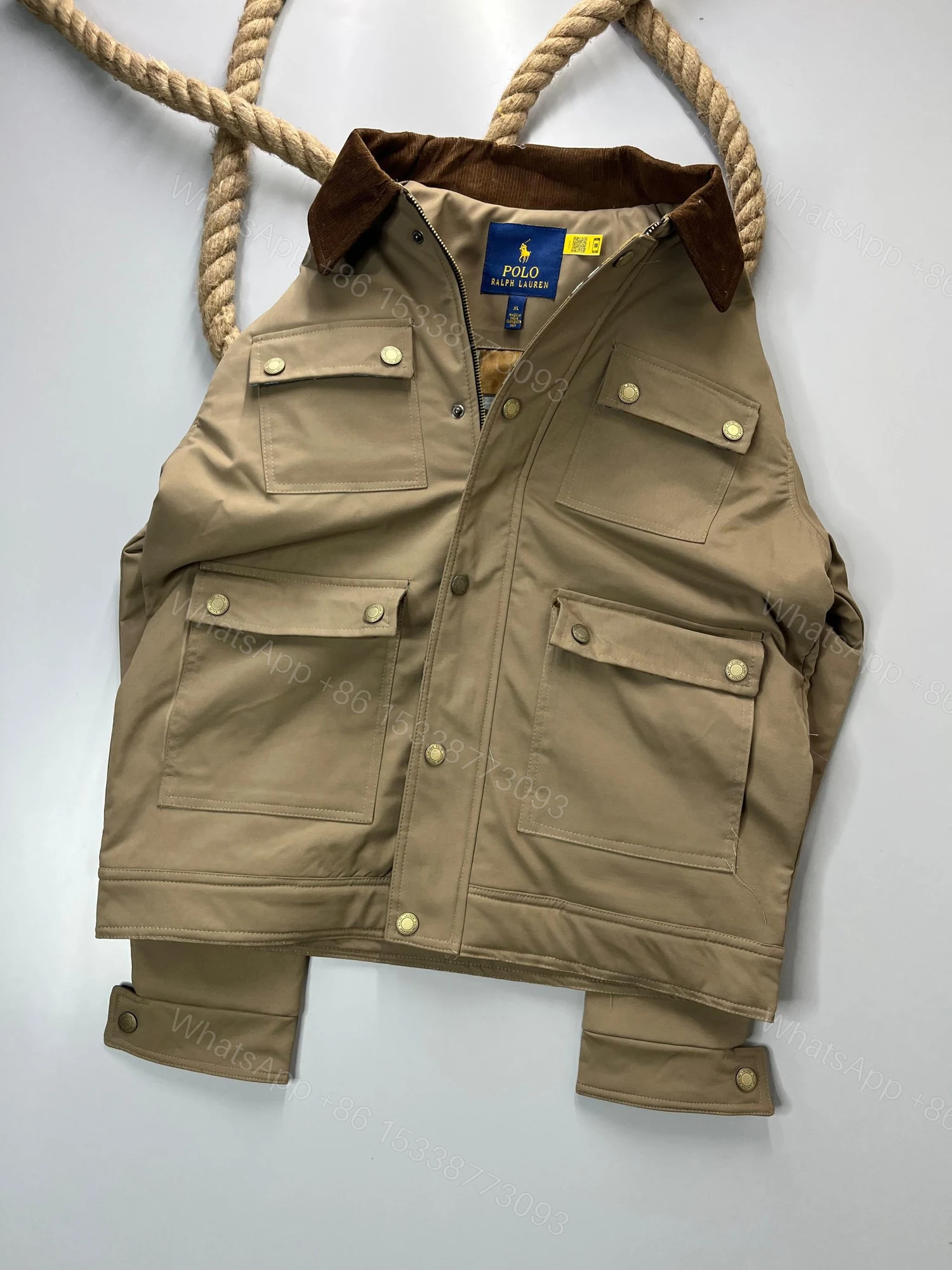 View 2 of FIRST COPY RALPH LAUREN PREMIUM QUALITY COTTON JACKET