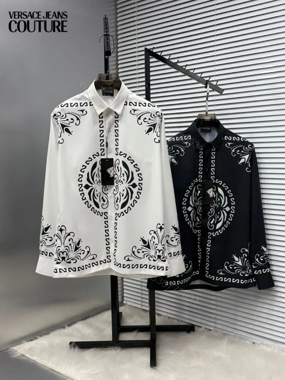FIRST COPY Versace 2025 Premium OG Print Shirt — view 1