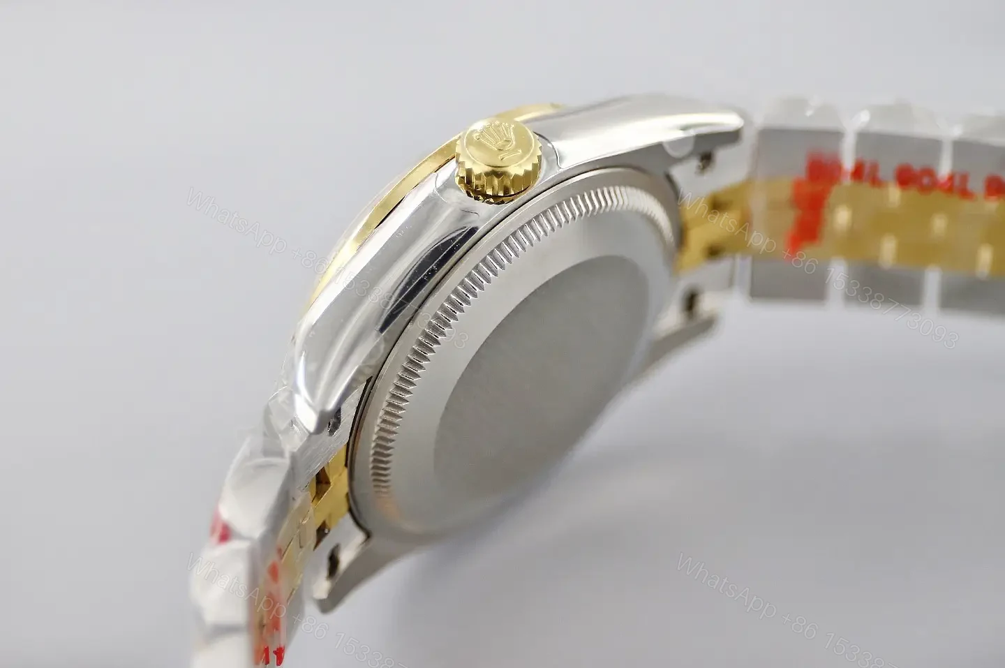 View 5 of Rolex Datejust 31 Rolesor Yellow Diamond Jubilee Green Roman Dial 178383-0005