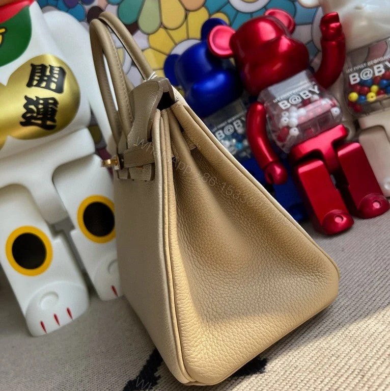 View 4 of H BIRKIN TOGO CRAIE & TRENCH GOLD HARDWARE 25CM