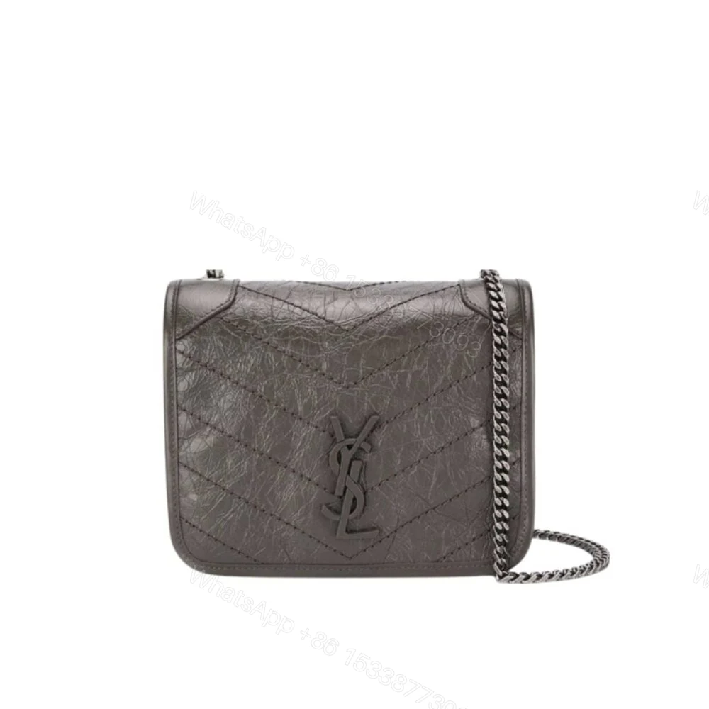 Saint Laurent Niki Vintage Chain Wallet Beige 19Cm — view 1