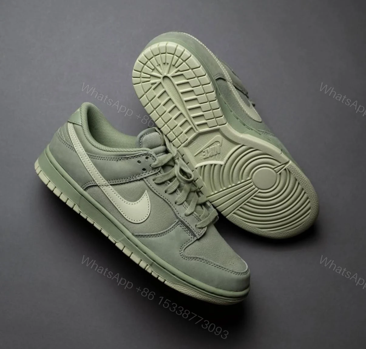 View 6 of FIRST COPY NIKE SB DUNK OIL AURA GREEN FOR MEN