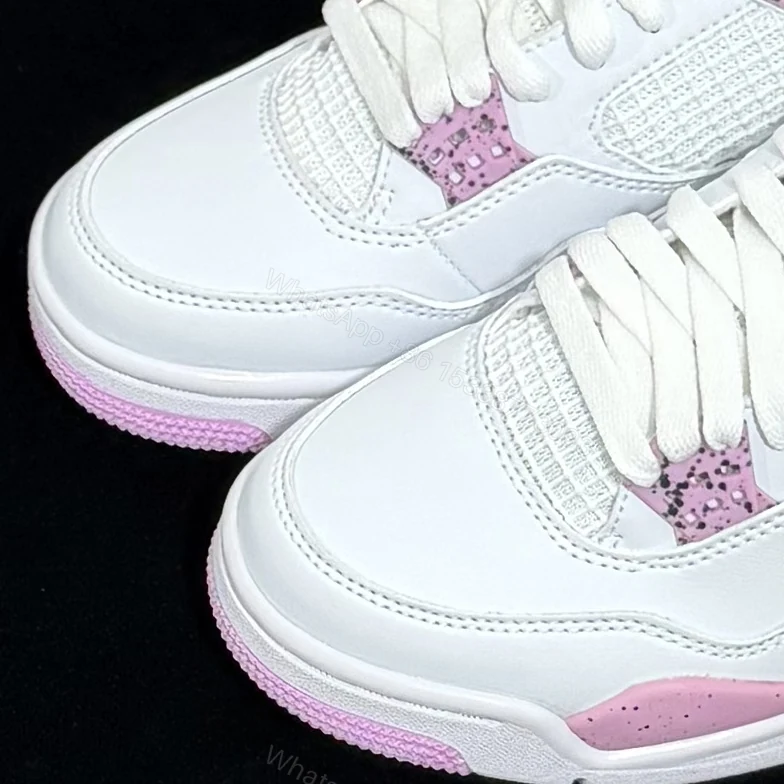 View 4 of Air Jordan 4 Pink Oreo Replica