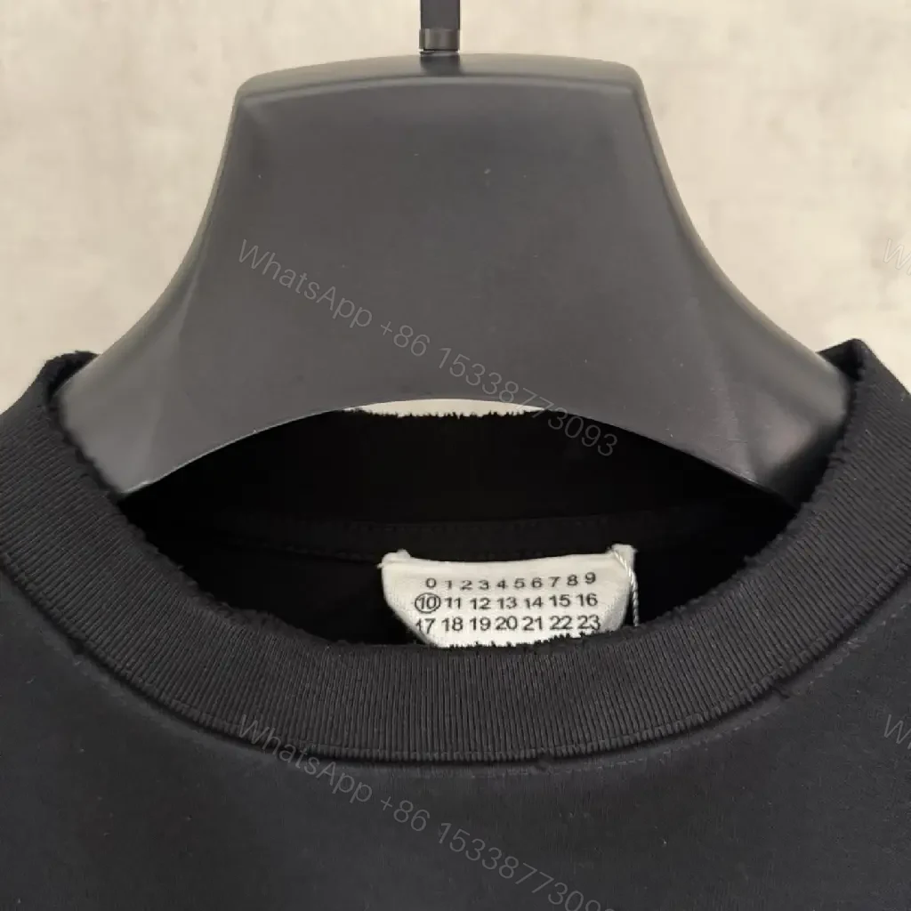 View 7 of Relaxed Black Logo Sweatshirt: Minimalist Premium Comfort