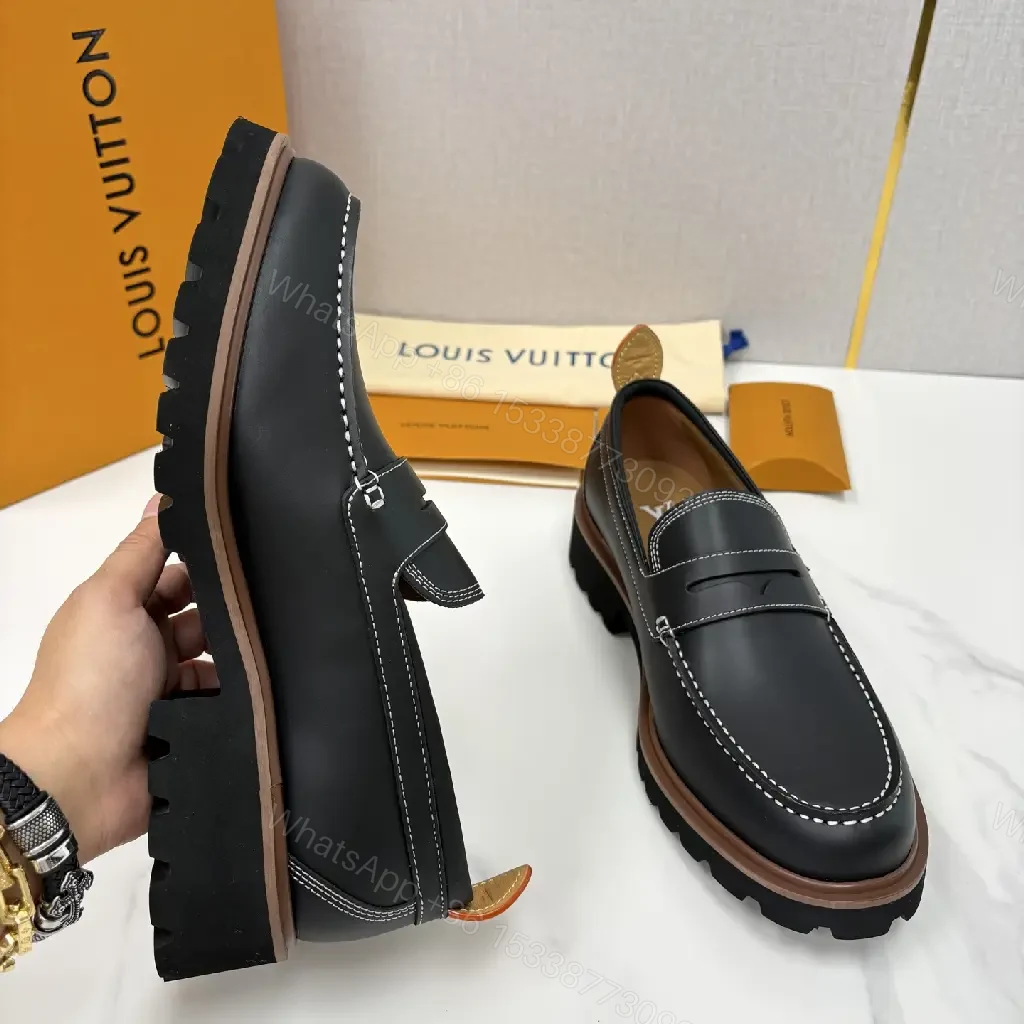 View 9 of Lux-Refined Slip-Ons: Leather, Lugged Sole, Everyday Luxury