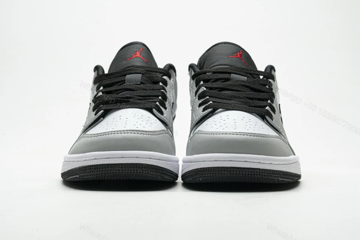View 12 of Air Jordan 1 Low Light Smoke Grey 553558-030