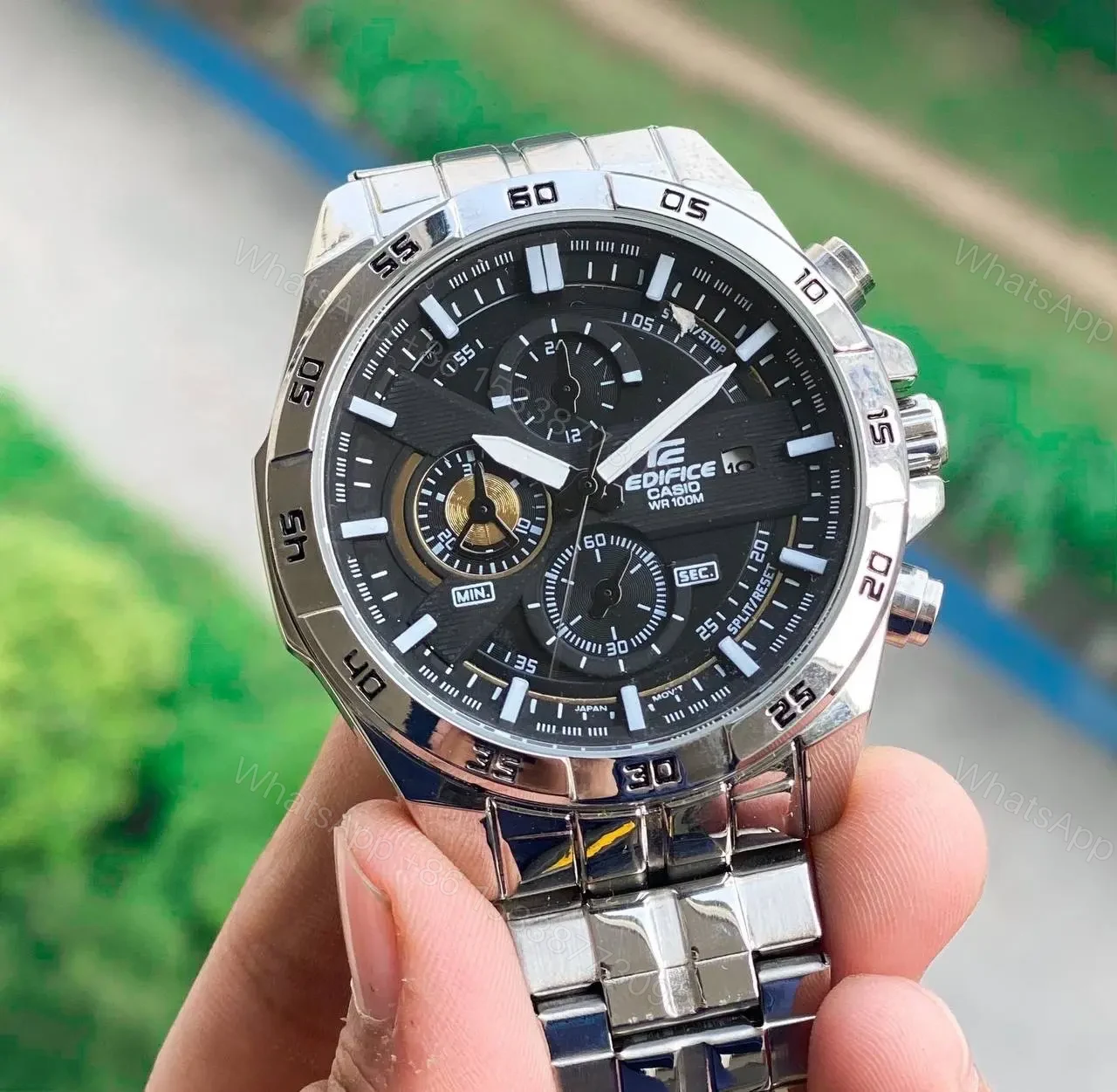 View 3 of Edifice Casio Black Dial