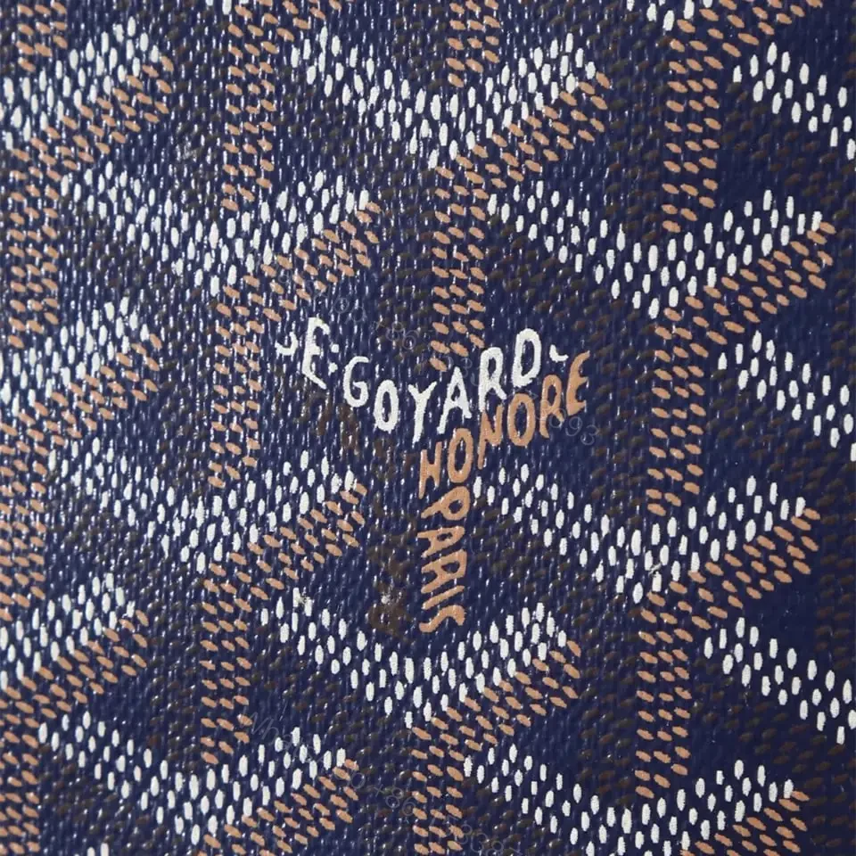 View 13 of 高仿Goyard*STLOUIP3滿印Tote手提袋藍色免檢版小號
