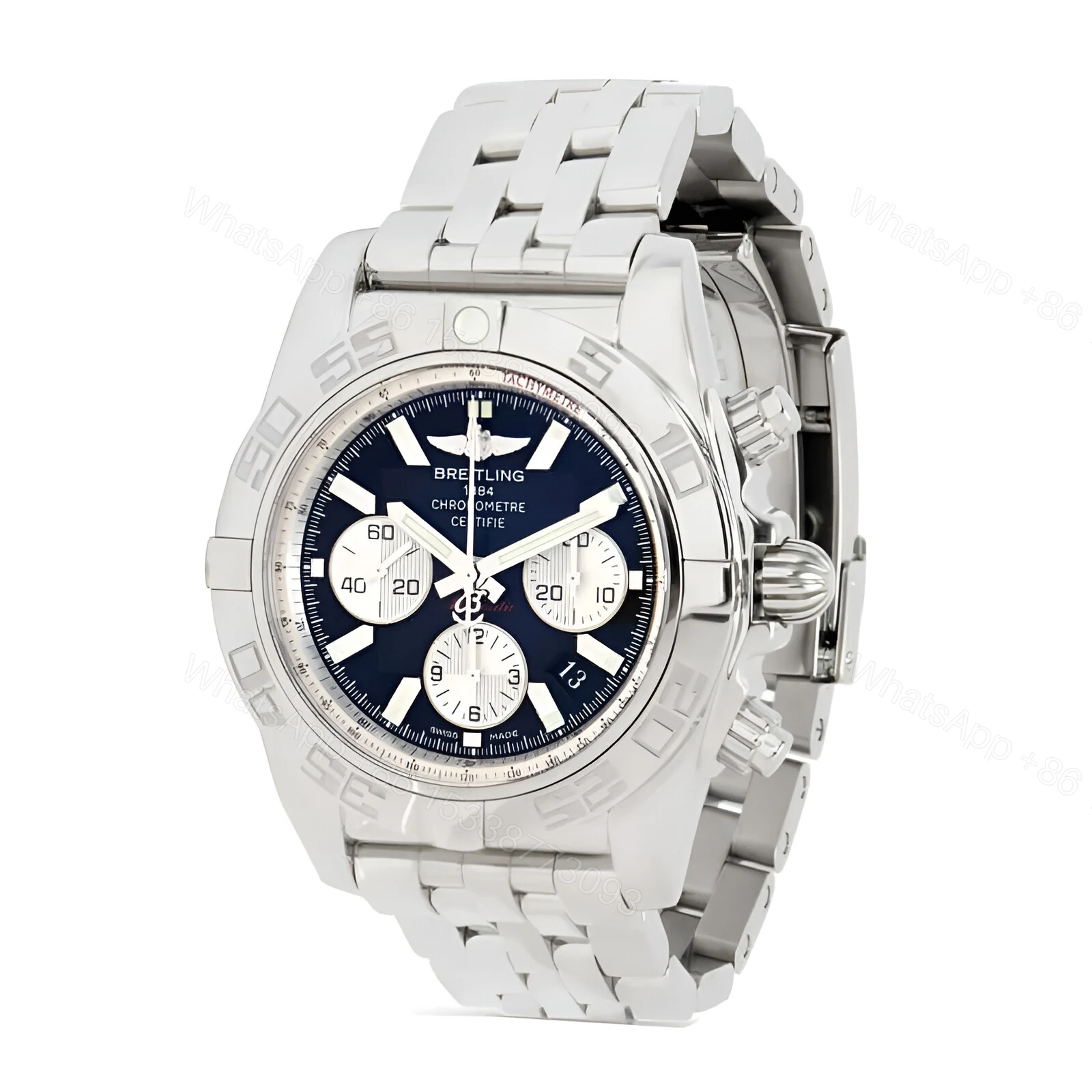 View 2 of Breitling Chronomat 44 Black Replica