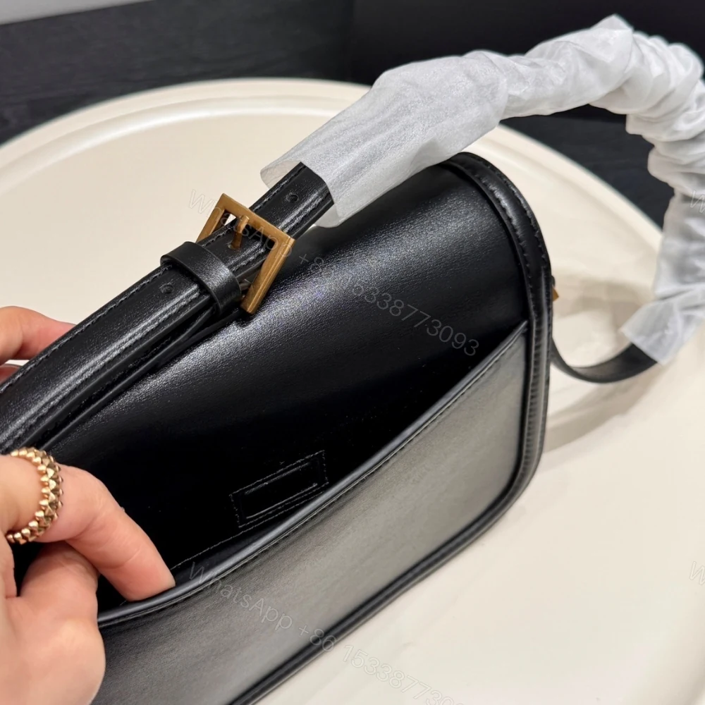 View 8 of Saint Laurent Solferino Medium In Box Black 29Cm