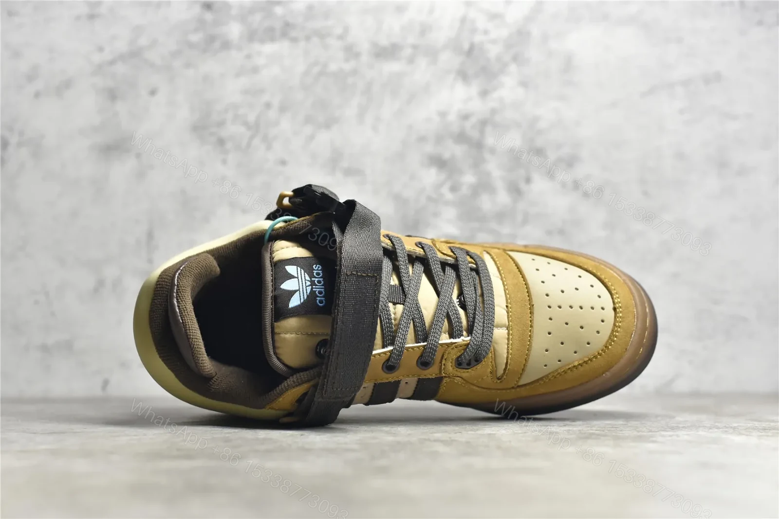 View 7 of Bad Bunny x adidas original Forum Low Brown Reps