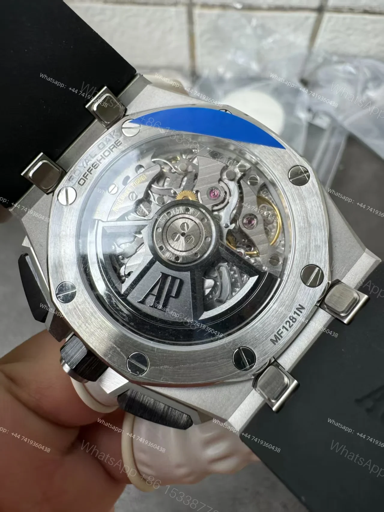 View 10 of Audemars Piguet Super Clone Royal Oak Offshore Black Dial 26420 Chronograph 43mm