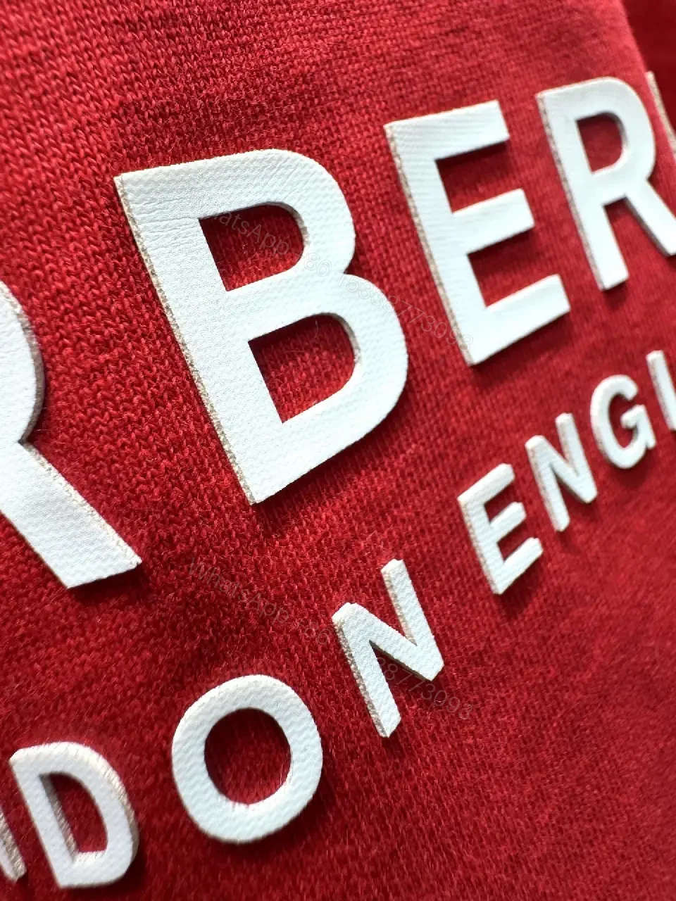 View 3 of Bold Red Graphic Tee in Luxe Streetwear Style, All-Day Comfort