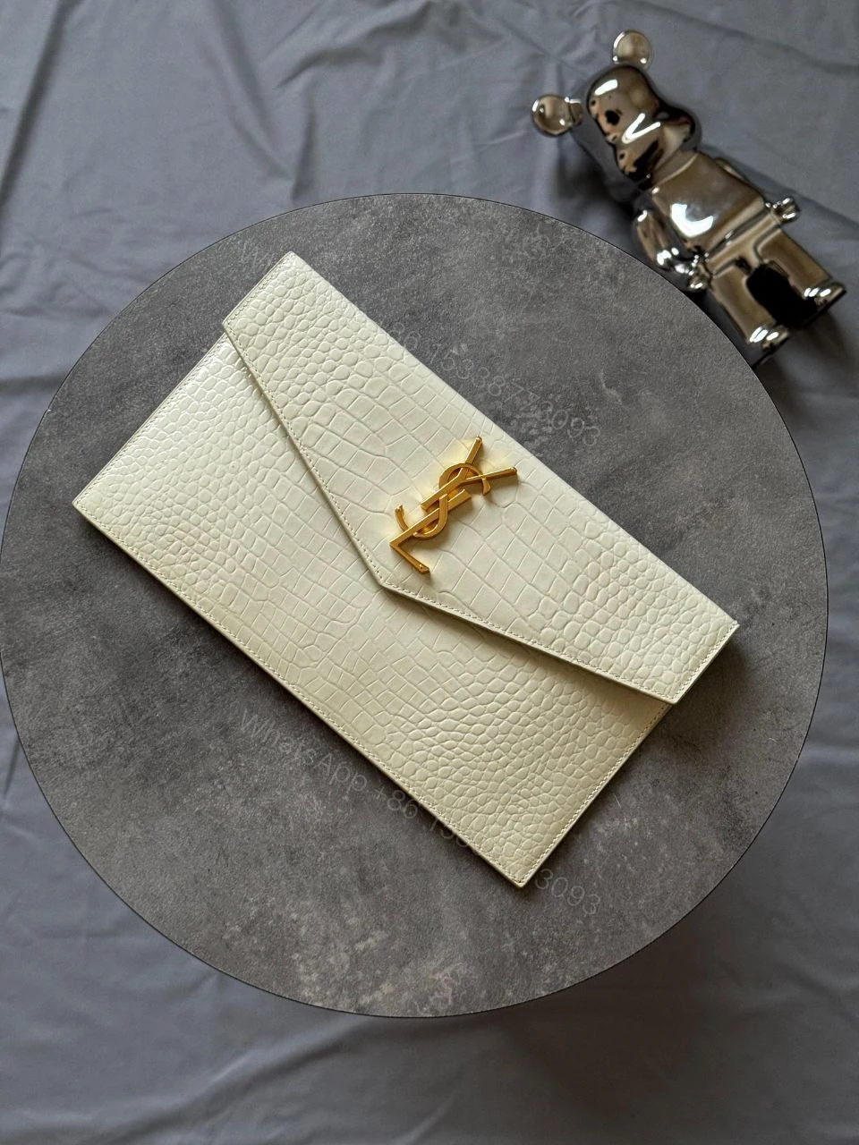 View 2 of Saint Laurent Uptown Pouch