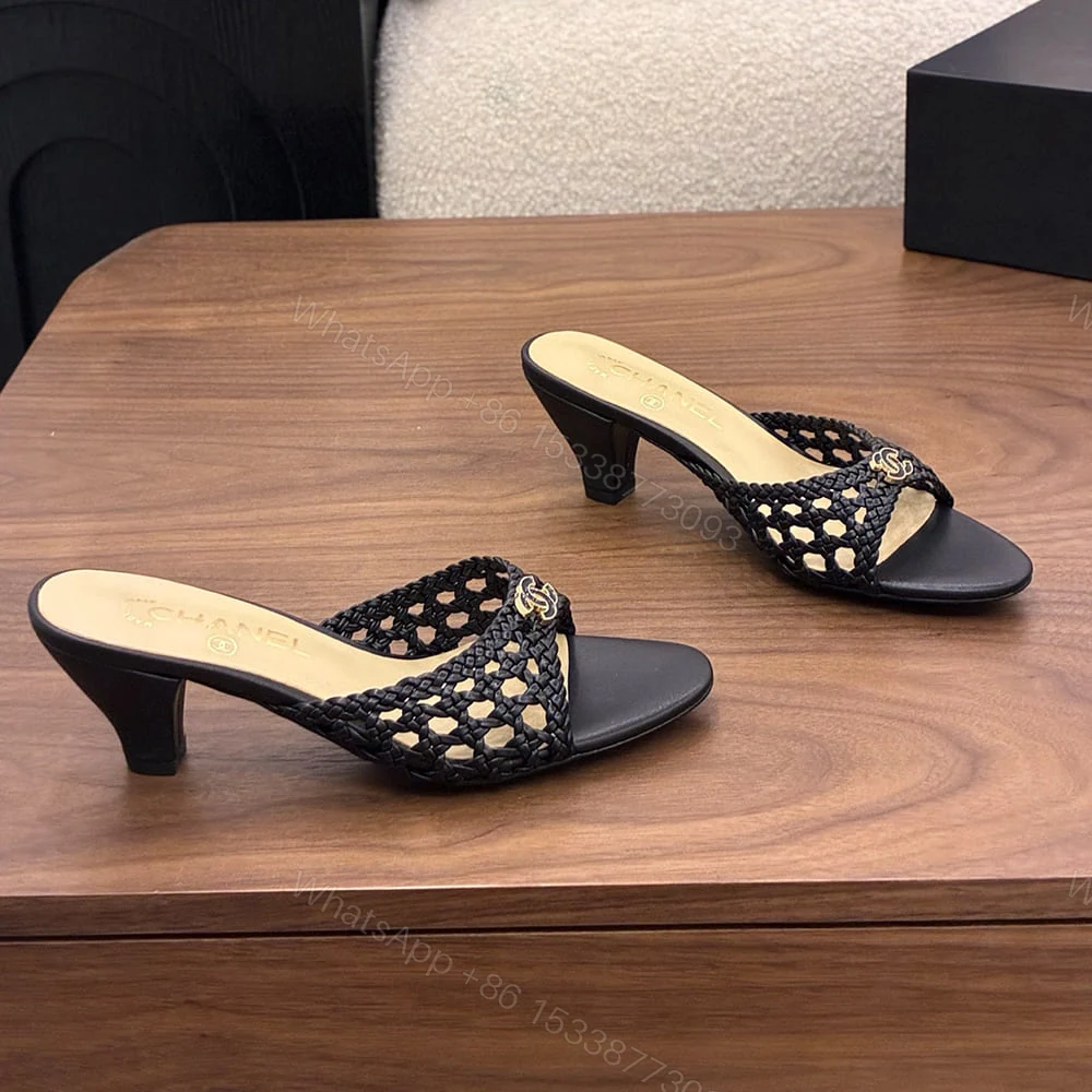 View 2 of CHANEL Braided Mules 289781