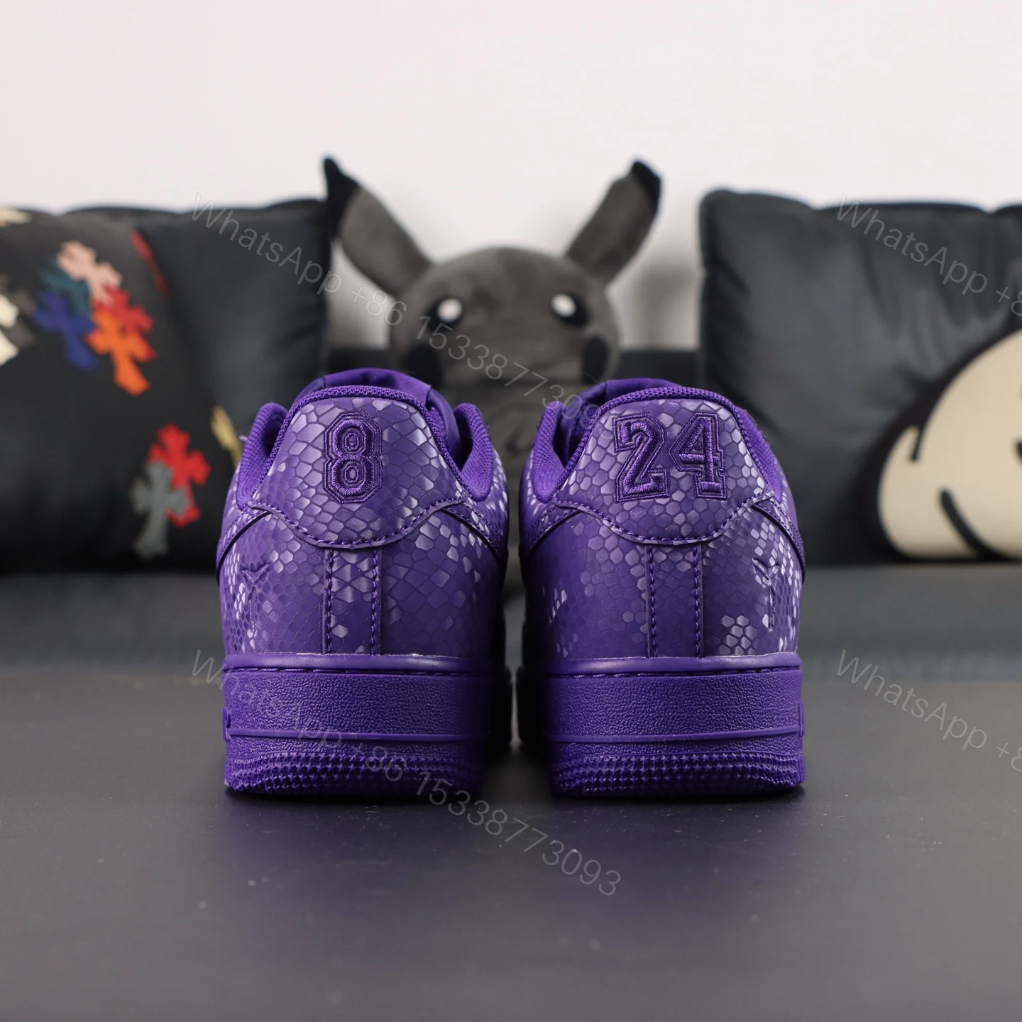 View 6 of Air Force 1 Low Kobe Bryant Court Purple Reps