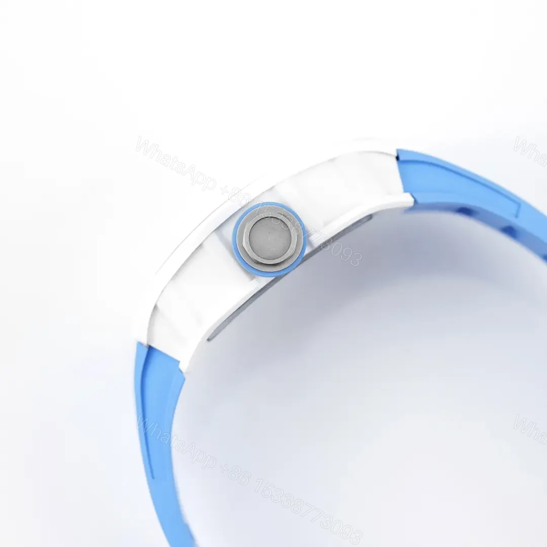 View 3 of JB Factory KU+ KV-V5 White & Blue Ceramic Watch