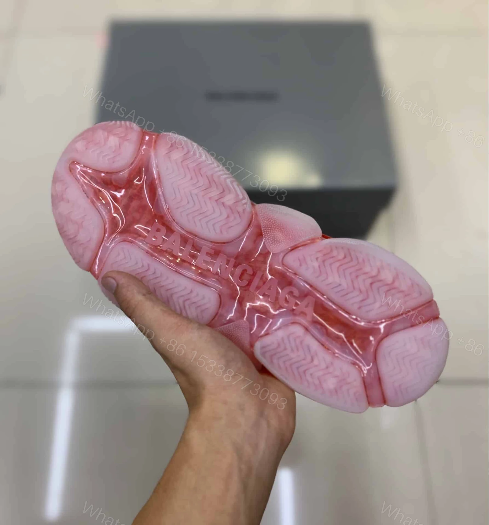 View 4 of BALENCIAGA TRIPLE S CLEAR SOLE – BB36