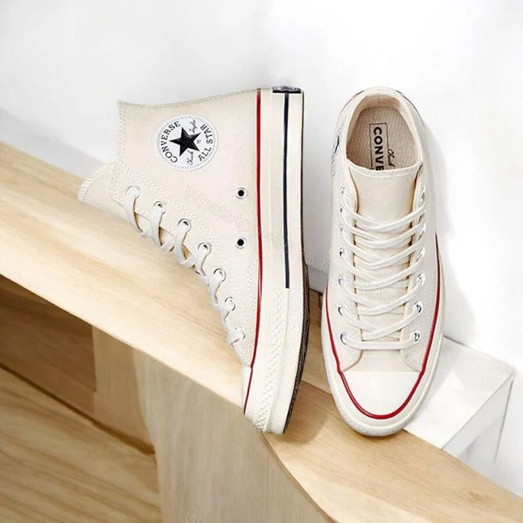 View 3 of FIRST COPY CONVERSE CHUCK 70 MID TRIPLE WHITE