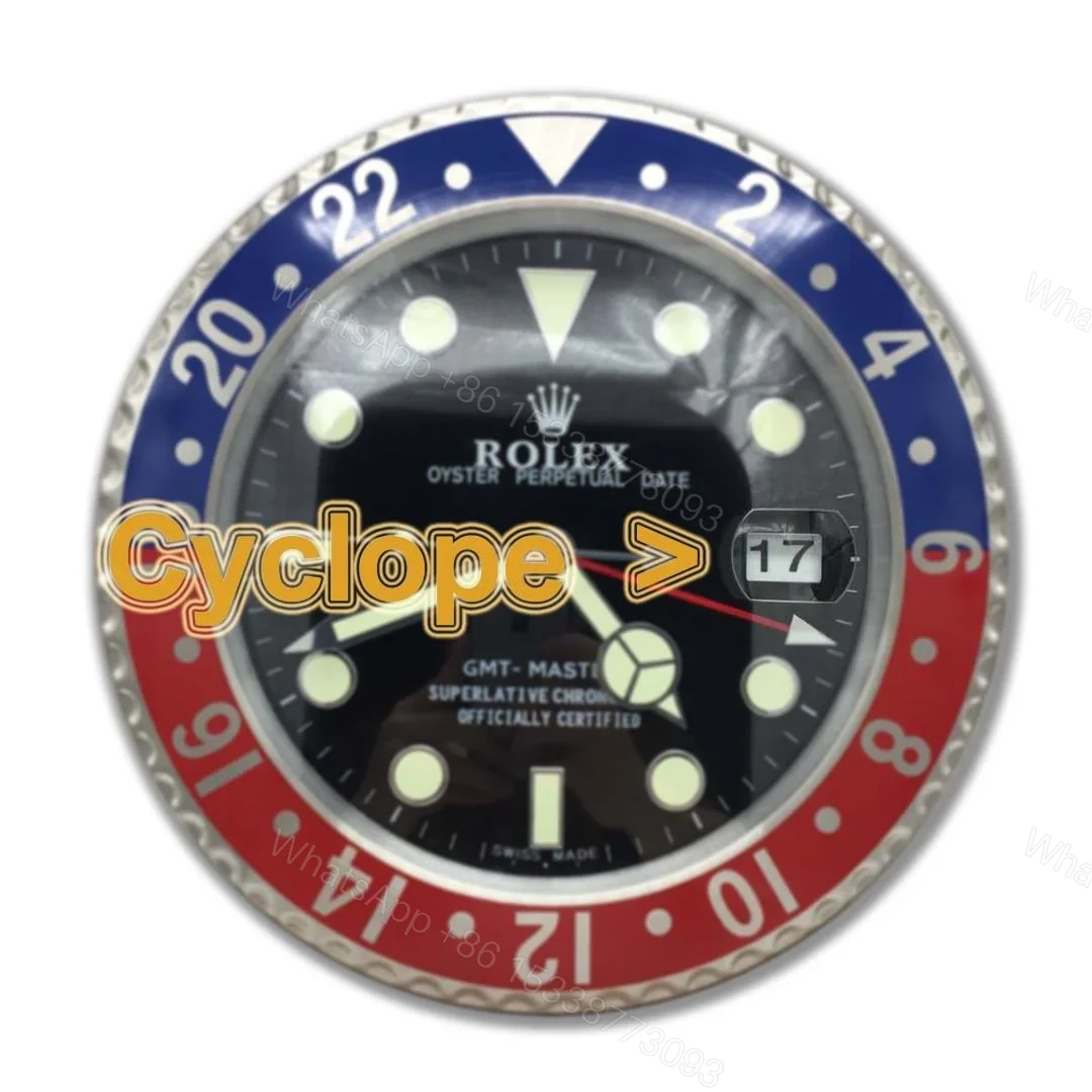 View 3 of ROLEX WALL CLOCK – GMT MASTER II ‘PEPSI’ EDITION
