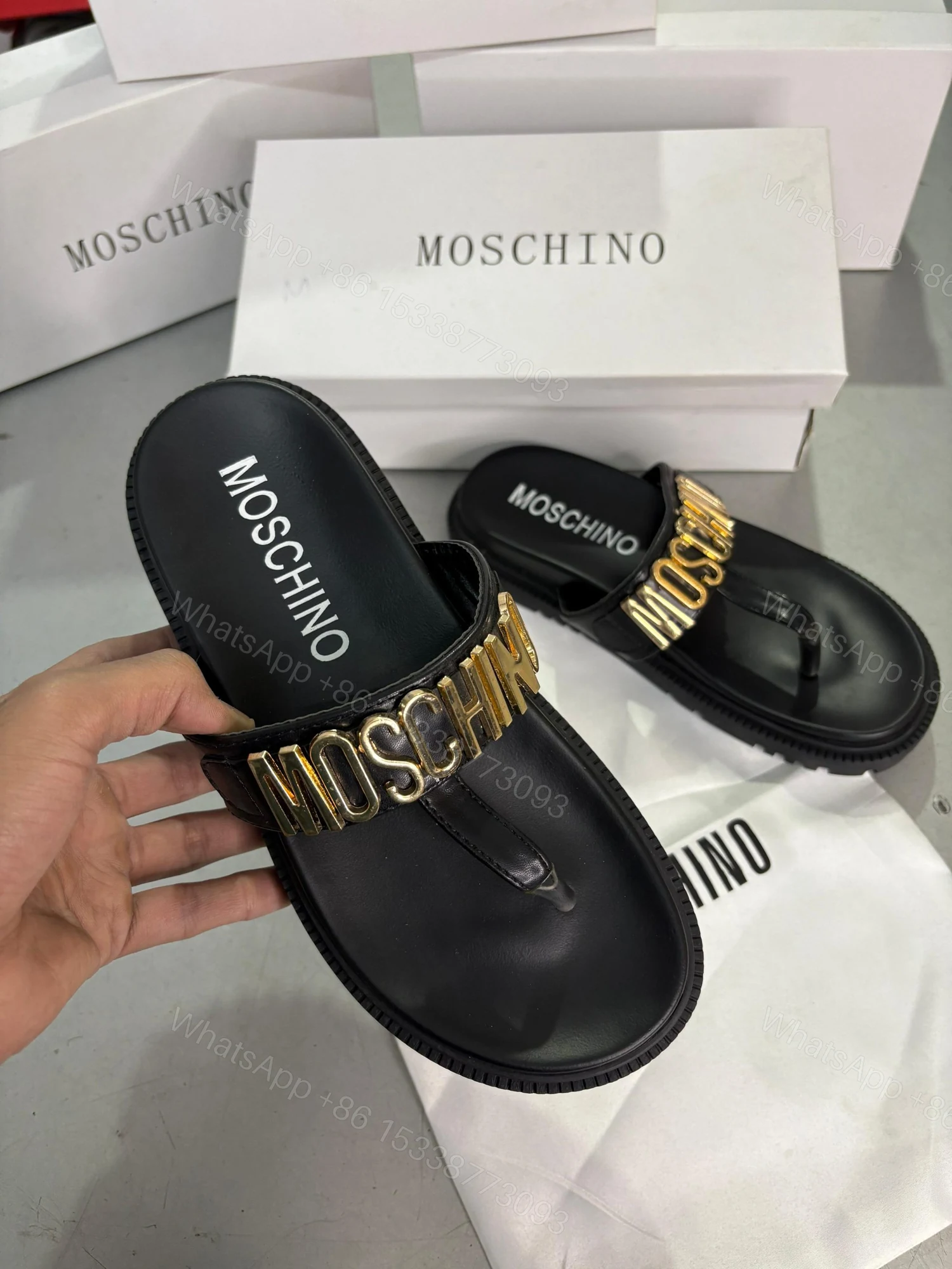 First Copy Moschino Luxury Flats for Women — view 1