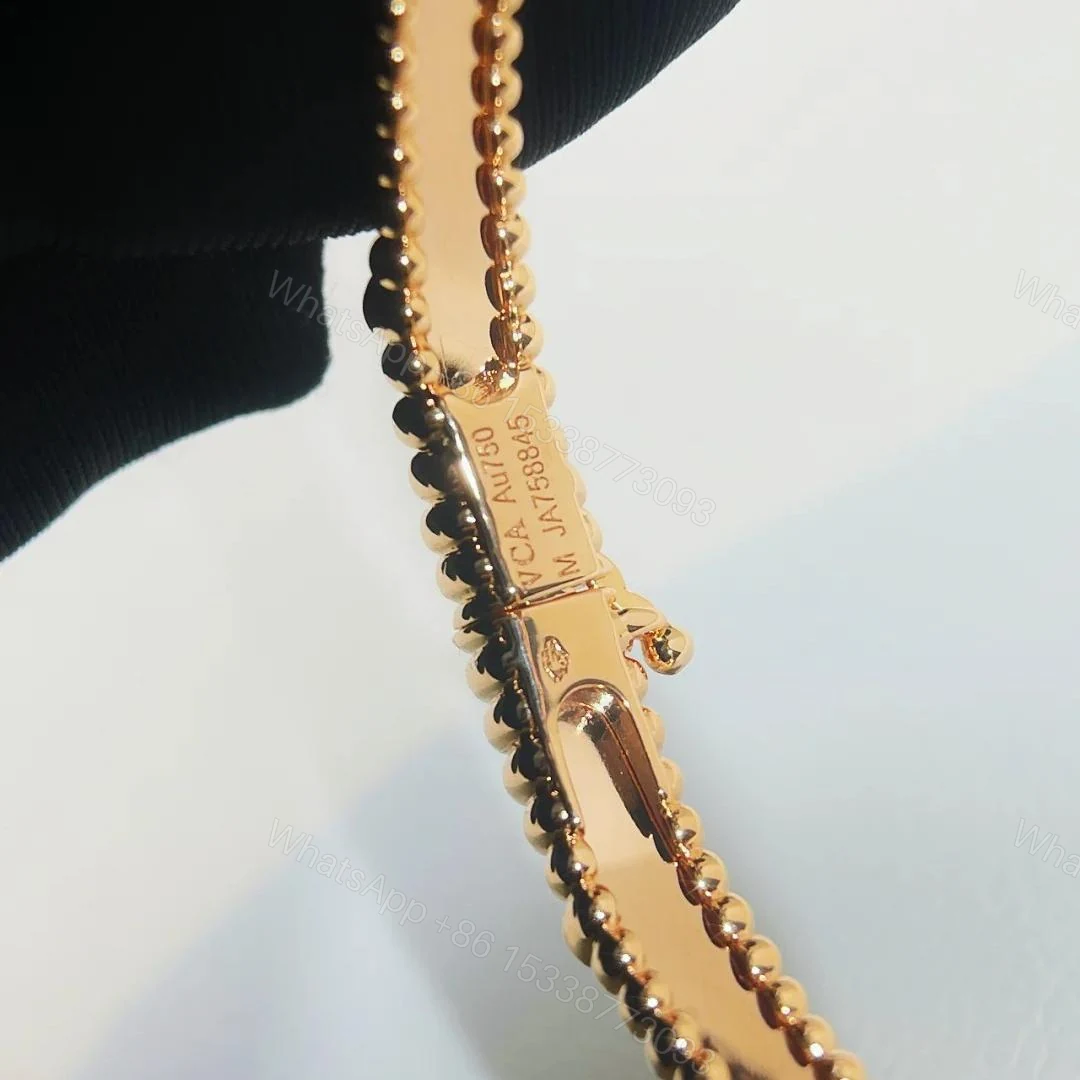 View 7 of VCA Perlée Sweet Clovers Bracelet