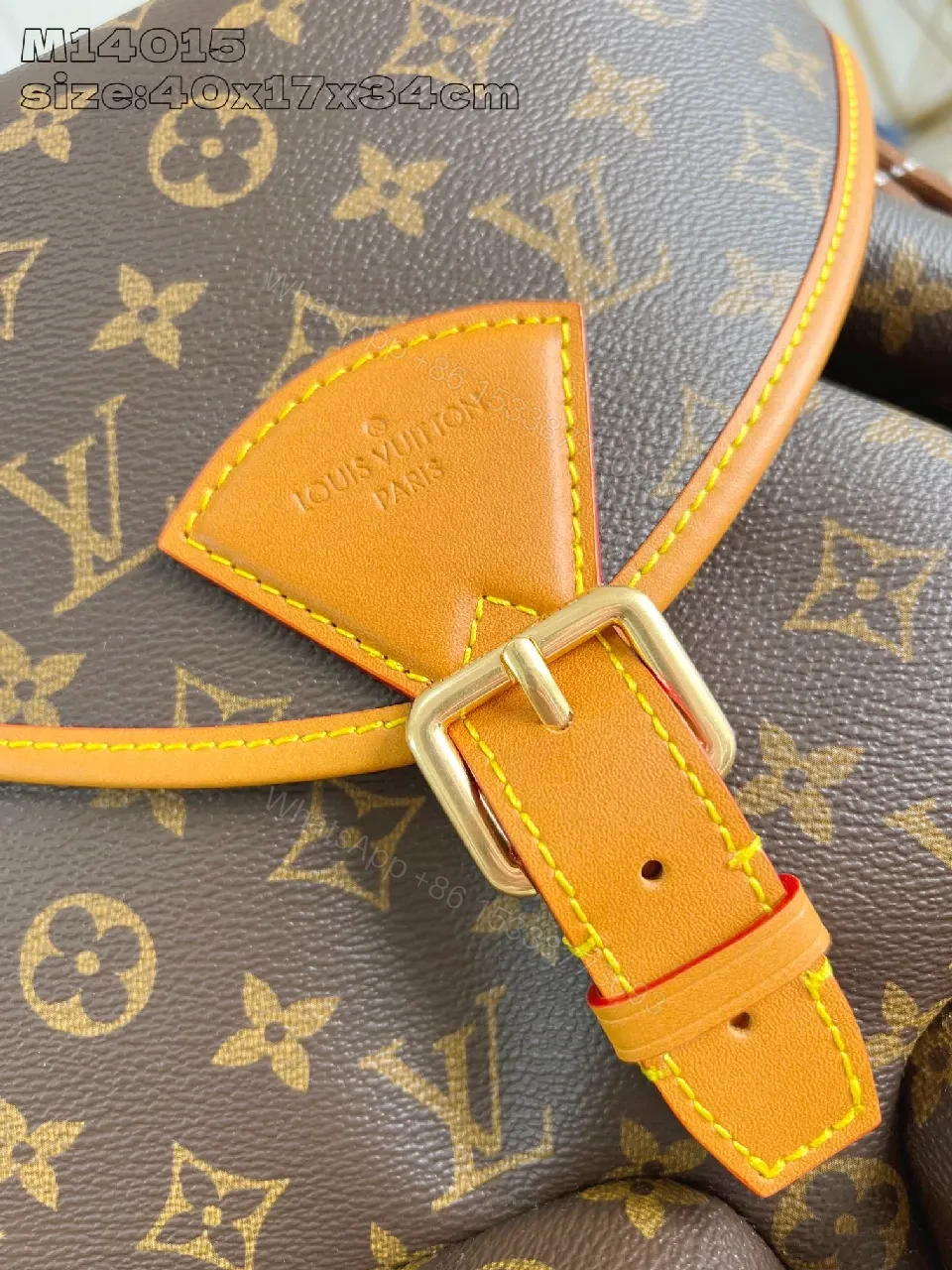 View 5 of Monogram Canvas Backpack: Structured Luxury & Everyday Versatility
