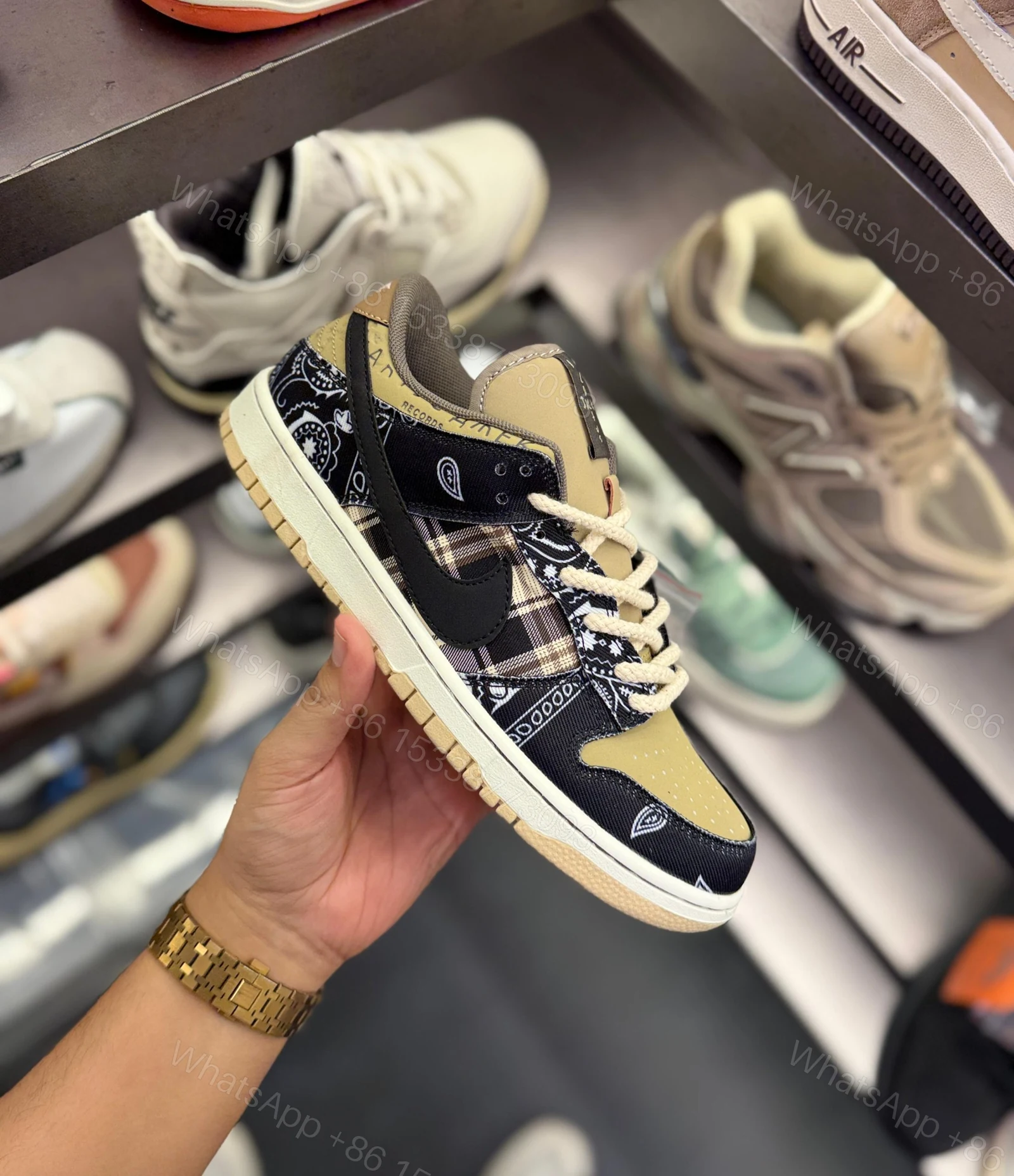 View 6 of FIRST COPY Nike Jordan SB Dunk X Travis Scott Cactus Jack