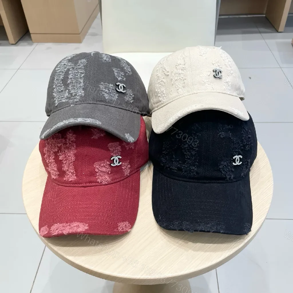 View 10 of Distressed Burgundy Cap: Luxe Texture, Subtle Logo, Everyday Wear