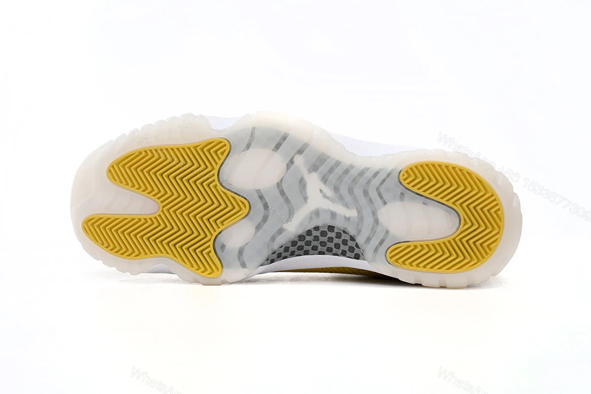 View 4 of Air Jordan 11 Retro Low WMNS “Yellow Snakeskin AH7860-107