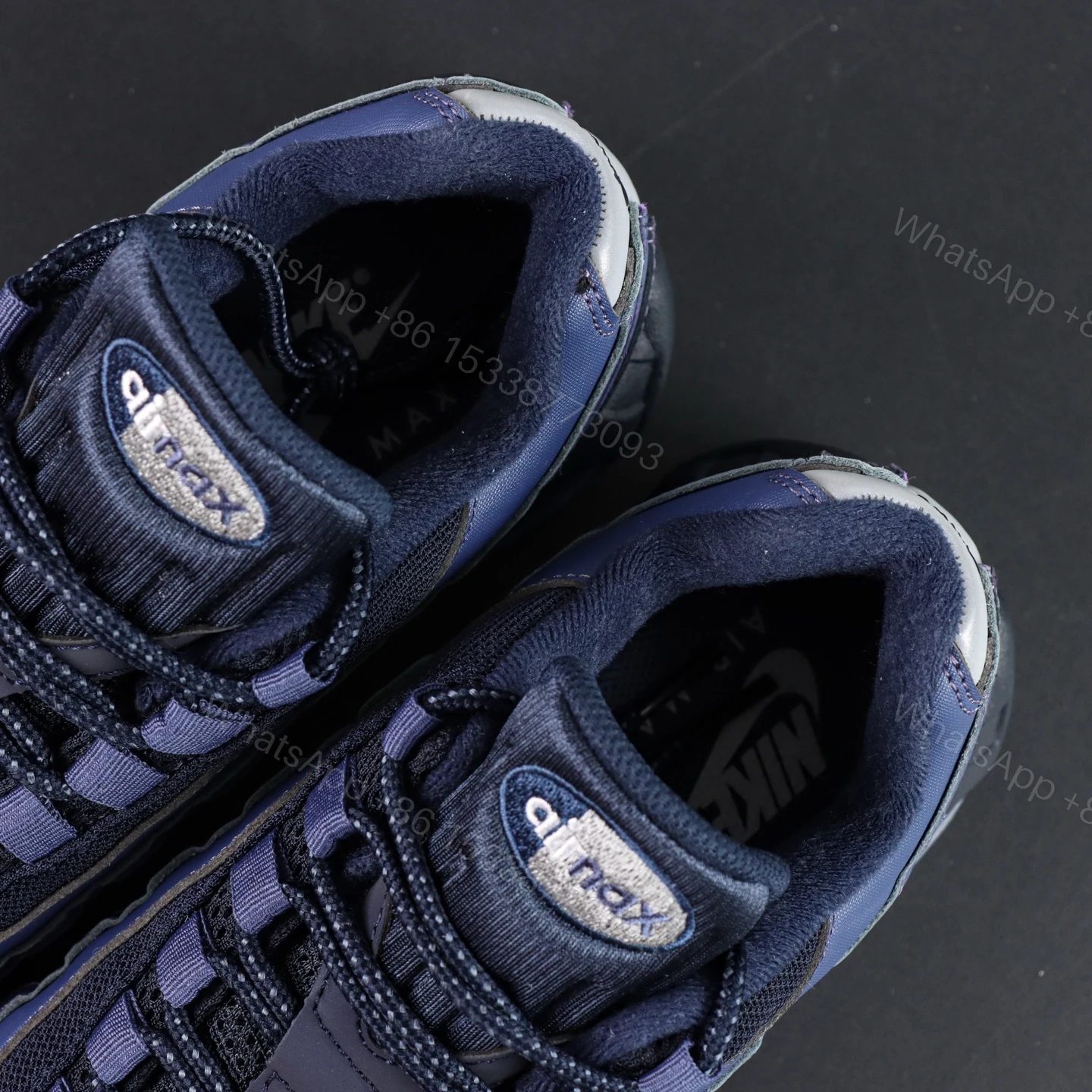 View 4 of Air Max 95 Purple Black